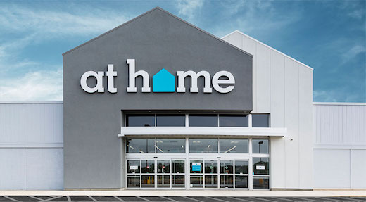 at home store exterior